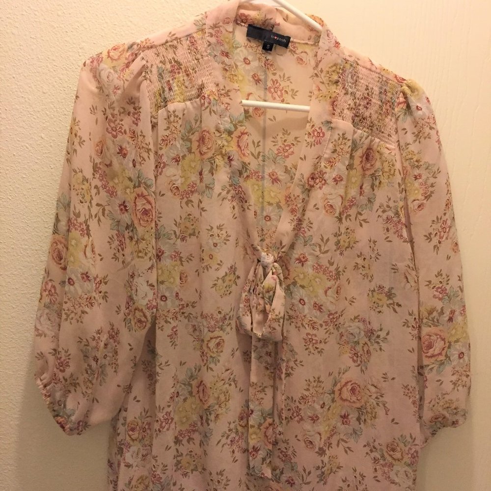 lov posh Sheer Blouse